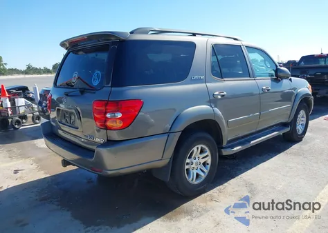 2004 Toyota Sequoia Limited z USA, uszkodzony, nr VIN 5TDBT48A84S222051